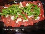 Carpaccio de boeuf