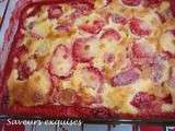 Clafoutis aux fraises