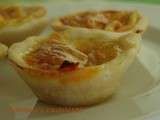 Mini quiches au chorizo et parmesan