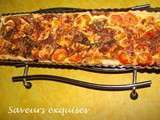 Tarte tomates, basilic et mascarpone