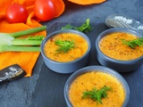 Crème brulée tomate-poivron-fenouil