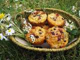 Muffins à la feta et aux tomates séchées