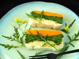 Terrine fraîcheur aux carottes, chou-fleur et épinards