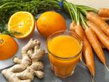 Jus détox à la carotte et orange au cumin