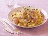 Tagliatelles au saumon frais