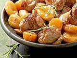 Tajine d’agneau aux abricots secs