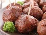 Tapas aux boulettes de viande