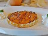 Tarte Tatin aux abricots et au romarin