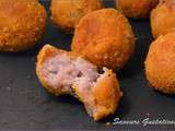 Croquetas de Vitelottas ou Croquettes de vitelottes au fromage