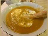 Soupe de patate douce