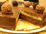 Gâteau façon Rocher de Ferrero®