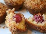 Muffins aux cerises