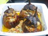 Aubergines farcies