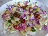 Carpaccio de chou-fleur