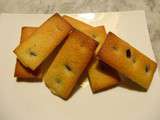 Financiers cerise