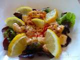 Salade de crevettes