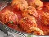 Boulettes de merlan à la coriandre et sauce tomate