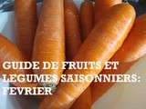 Guide de fruits et légumes saisonniers: février