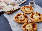 Feuilletés poire / fromage de chèvre pour les fêtes