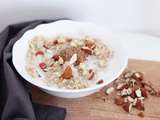 Porridge tout amande (vegan)