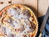 Tarte aux poires, mascarpone et noisettes