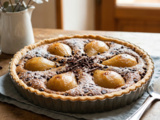 Tarte poire chocolat Cyril Lignac : recette et astuces