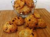 Cookies au chorizo, noisettes & parmesan