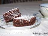 Gâteau au chocolat façon brownie mais sans les noix