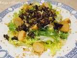 Salade frisée aux escargots & noix