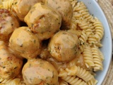 Boulettes de poulet en sauce
