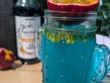 Cocktail blue lime sans alcool