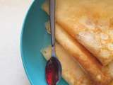 Crêpes sans gluten et sans lactose