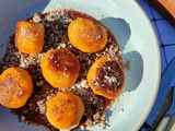 Gnocchis de patate douce coeur mozzarela