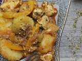 Poulet aux pomme de terre, légumes façon tajine