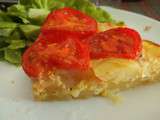 Quiche sans pâte à la tomate (ww)