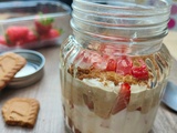 Verrine fraises speculoos