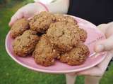 Cookies au chocolat, sarrasin et amandes {sans beurre}