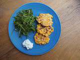 Petites galettes de maïs et polenta