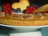   Autour du fruit   avec notre recette de tarte mirabelles ricotta poudre d'amande