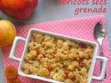 Crumble pomme abricots secs grenade pour  On craque pour les pommes 