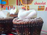 Cupcakes moelleux tout chocolat