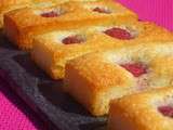 Financiers framboise