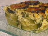 Flan de courgettes