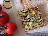 Scarpaccia de courgettes de Michelle