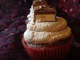 Cupcakes aux Mars.Chantilly aux mars