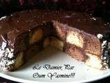 Gateau le damier .recette simple de damier