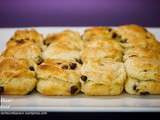 Scones aux pépites de chocolat