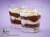 Verrine de Tiramisu Banane Nutella