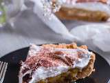 Banoffee pie (tarte banane, caramel et chantilly) vegetalien