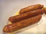 Merguez végétariennes de seitan